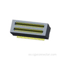 Conector de tipo vertical SMT de doble fila